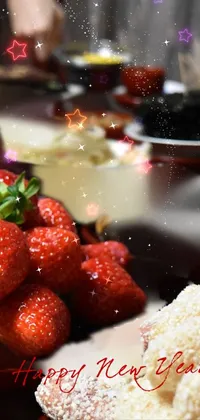 strawberry Live Wallpaper