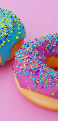 pinky donut Live Wallpaper