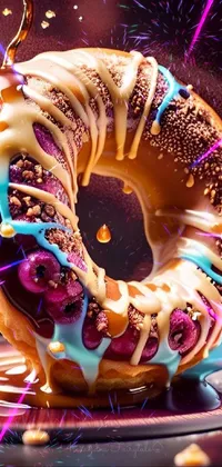 Tasty donuts Live Wallpaper