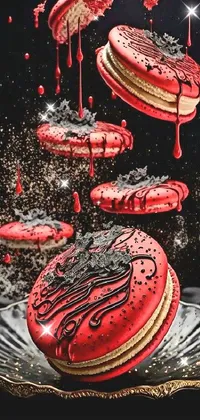 Food Liquid Red Live Wallpaper
