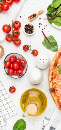 This pizza-themed live wallpaper for your phone is sure to whet your appetite