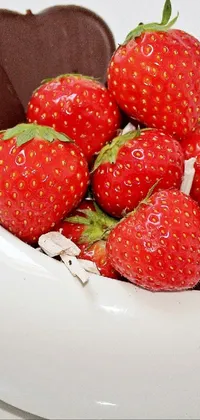 strawberries  Live Wallpaper