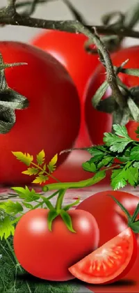 Food Plant Plum Tomato Live Wallpaper