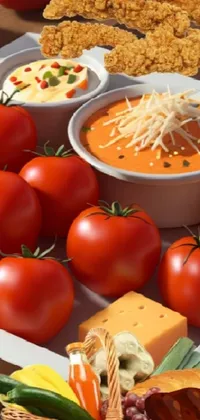 Food Plant Plum Tomato Live Wallpaper