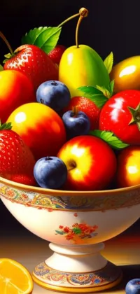 Food Tableware Fruit Live Wallpaper