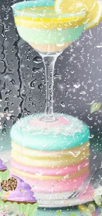 Food Tableware Liquid Live Wallpaper