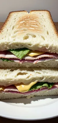 Food Tableware Sandwich Live Wallpaper