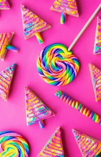 Food Textile Triangle Live Wallpaper