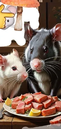 Food Vertebrate Rodent Live Wallpaper