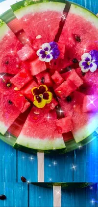 Food Watermelon Citrullus Live Wallpaper