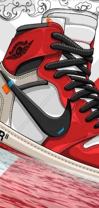 Footwear Sports Equipment Line Live Wallpaper