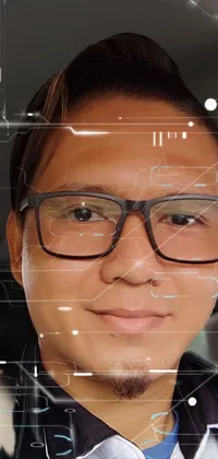 Forehead Glasses Chin Live Wallpaper