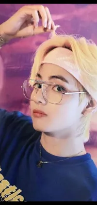 Forehead Glasses Lip Live Wallpaper
