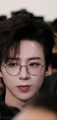 Forehead Glasses Nose Live Wallpaper