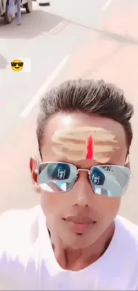 Forehead Glasses Vision Care Live Wallpaper
