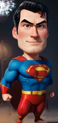 superman cartoon head
