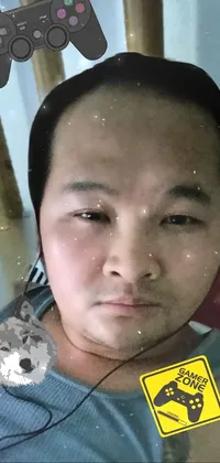 Forehead Nose Chin Live Wallpaper