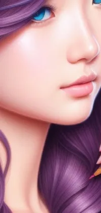 Forehead Nose Skin Live Wallpaper