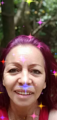 Forehead Nose Skin Live Wallpaper