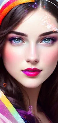 Forehead Skin Lip Live Wallpaper
