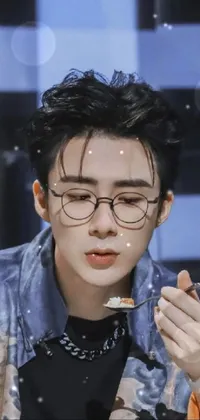 Forehead Watch Glasses Live Wallpaper