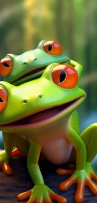 Frog Agalychnis Toy Live Wallpaper