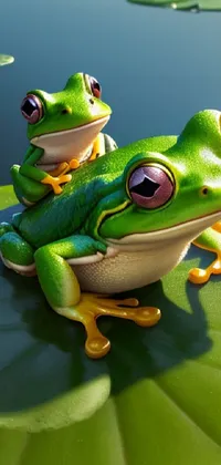 Frog Organism True Frog Live Wallpaper