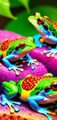 Frog Photograph Vertebrate Live Wallpaper
