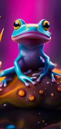 Frog True Frog Liquid Live Wallpaper