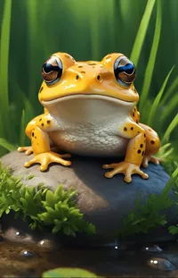Frog Vertebrate True Frog Live Wallpaper