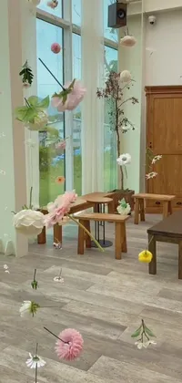 Furniture Plant Flower Live Wallpaper