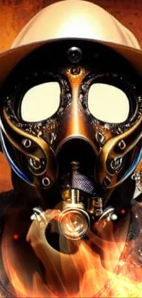 Gas Mask Personal Protective Equipment Event Live Wallpaper