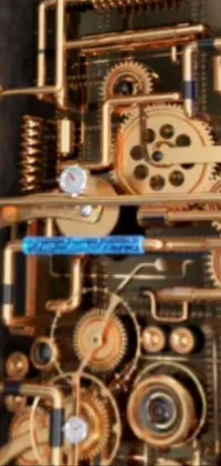 Gear Circuit Component Engineering Live Wallpaper