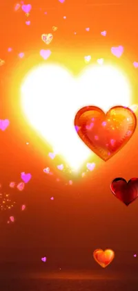 hot hearts Live Wallpaper