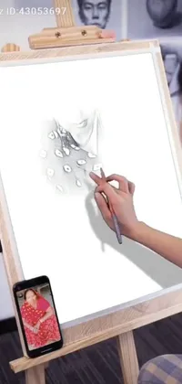 Gesture Art Font Live Wallpaper
