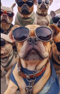 Glasses Dog Vision Care Live Wallpaper