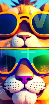 Glasses Vision Care Mouth Live Wallpaper
