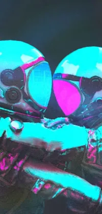 Goggles Purple Automotive Lighting Live Wallpaper