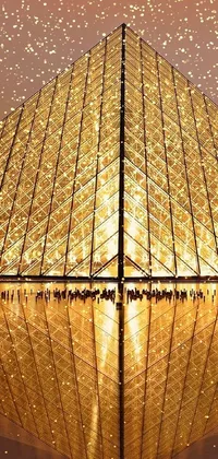 Gold Light Amber Live Wallpaper