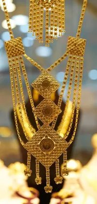 Gold Ornament Body Jewelry Live Wallpaper