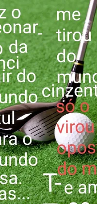 Golf Equipment Sports Equipment Grass Live Wallpaper