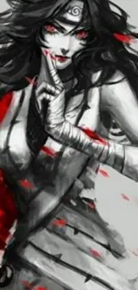 Gory Drawing Painting Live Wallpaper