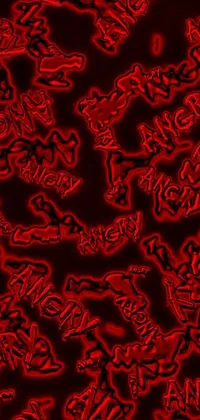 Gory Red Text Live Wallpaper