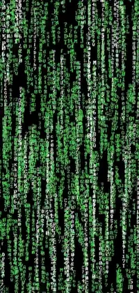This live wallpaper brings the iconic green Matrix code to your phone screen