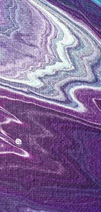 Grass Landscape Purple Live Wallpaper
