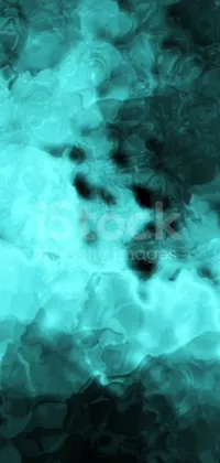 Green Azure Fluid Live Wallpaper