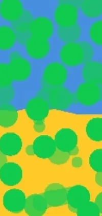 Green Azure Organism Live Wallpaper