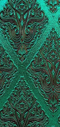 Green Azure Textile Live Wallpaper