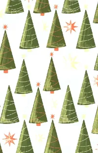 Green Christmas Tree Christmas Ornament Live Wallpaper