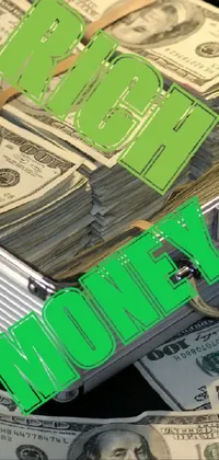 Green Dollar Banknote Live Wallpaper
